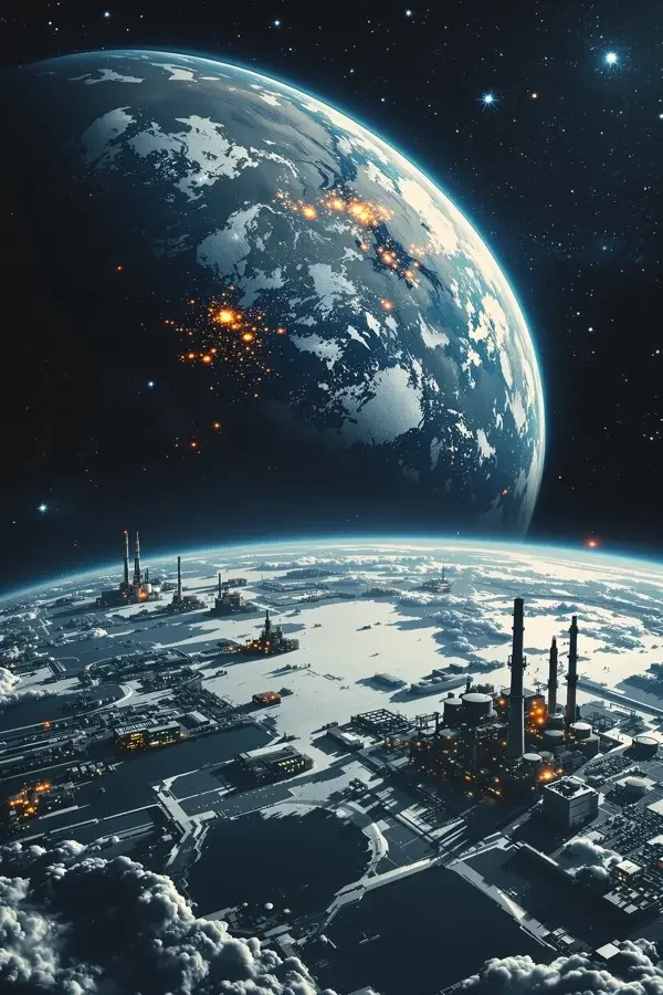 蓝色星球·工厂 海报